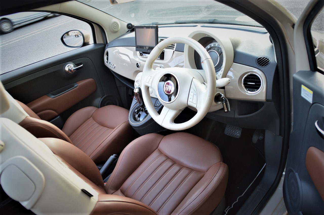 FIAT500Cパンナ【オープンカー専門店BALANCE】26U10