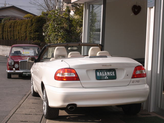 �{���{�b�V�O�J�u���I���@volvo c70 cabriolet